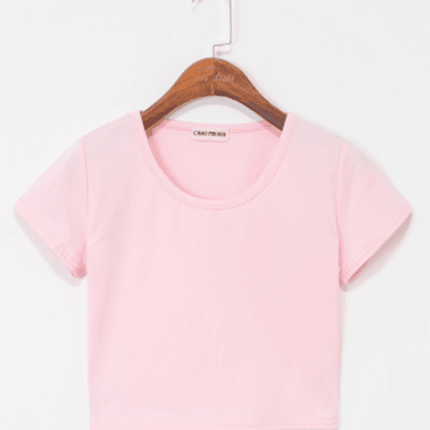 Stylish Cotton Blend Women's Summer Tee with Trendy Design