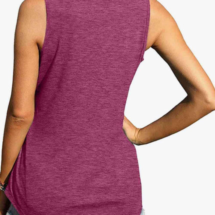 Stylish Curved Hem Square Neck Tank: Your Go-To Wardrobe Essential