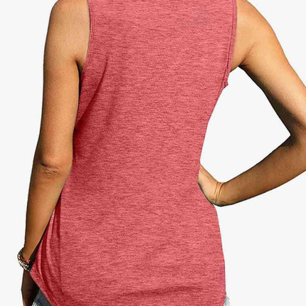 Stylish Curved Hem Square Neck Tank: Your Go-To Wardrobe Essential
