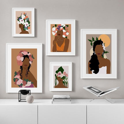 Stylish Customizable Abstract Canvas Art: Elevate Your Space with Modern Elegance - Très Elite