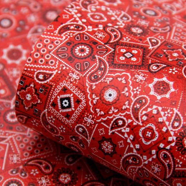 Stylish Geometric Faux Leather Craft Sheets for Innovative DIY Creations