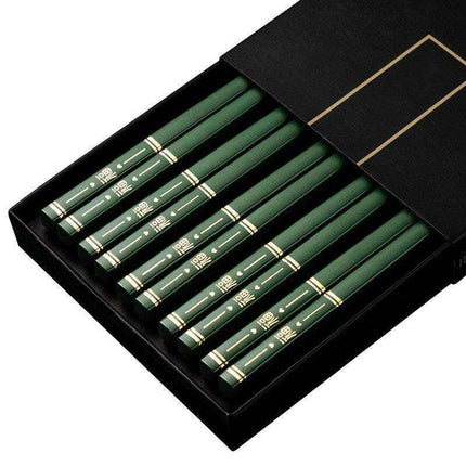 Stylish Japanese Non-Slip Chopsticks Collection - 5 Pairs - Très Elite