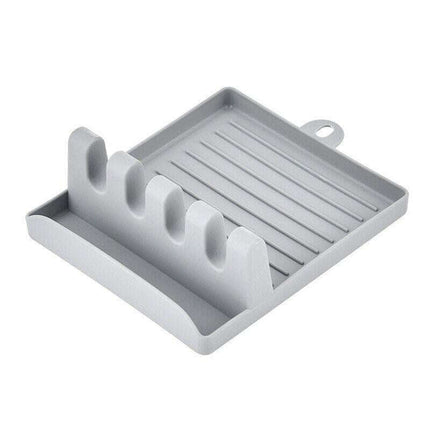 Stylish Kitchen Utensil Organizer with Spoon Rest and Spatula Holder - Très Elite