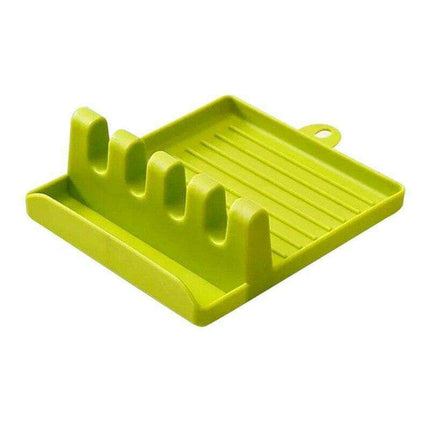 Stylish Kitchen Utensil Organizer with Spoon Rest and Spatula Holder - Très Elite