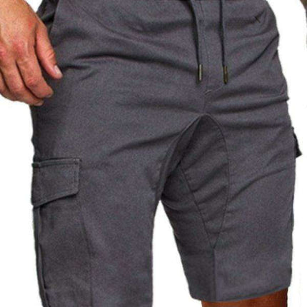 Stylish Men's Cargo Shorts: Function Meets Fashion with Generous Pocket Space - Très Elite