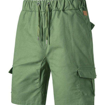 Stylish Men's Cargo Shorts: Function Meets Fashion with Generous Pocket Space - Très Elite