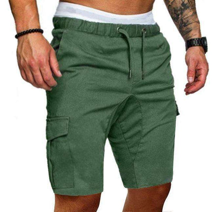 Stylish Men's Cargo Shorts: Function Meets Fashion with Generous Pocket Space - Très Elite