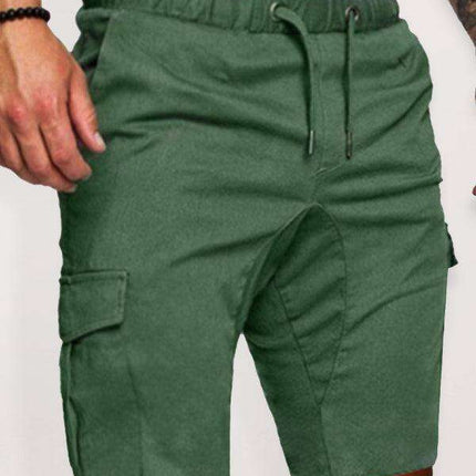 Stylish Men's Cargo Shorts: Function Meets Fashion with Generous Pocket Space - Très Elite