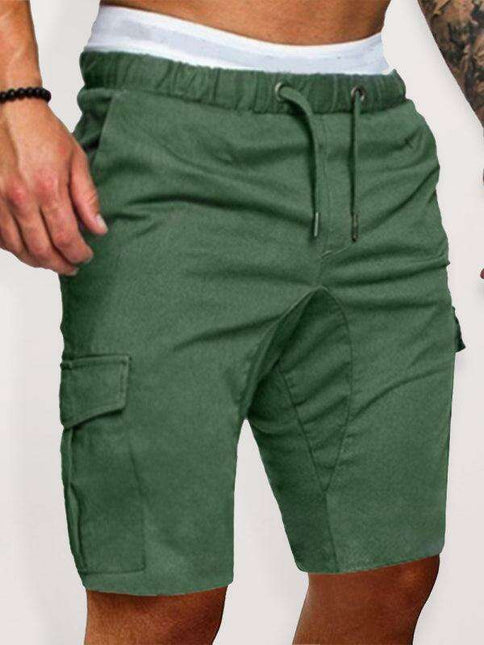 Stylish Men's Cargo Shorts: Function Meets Fashion with Generous Pocket Space - Très Elite