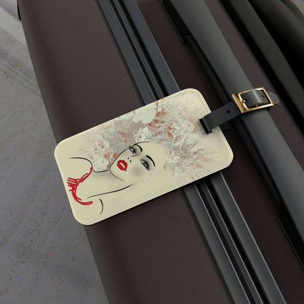 Stylish Personalized Luggage Tag for Trendsetting Travelers..