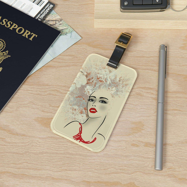 Stylish Personalized Luggage Tag for Trendsetting Travelers
