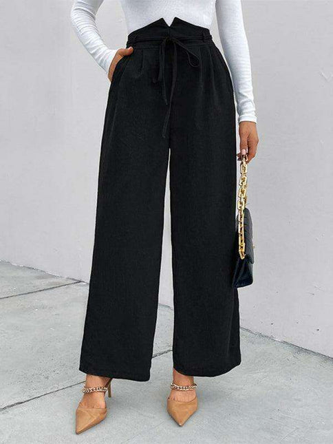 Stylish Serenity: Distinctive Printed Wide Leg Trousers for Trendsetting Women