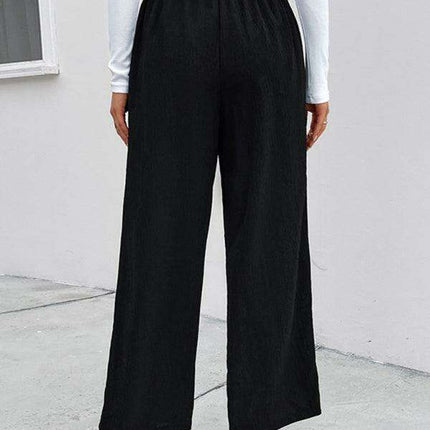 Stylish Serenity: Distinctive Printed Wide Leg Trousers for Trendsetting Women - Très Elite