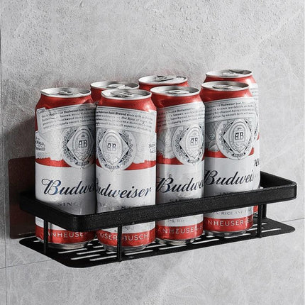 Stylish Wall-Mounted Space Aluminum Shower Organizer: Premium Bathroom Caddy..