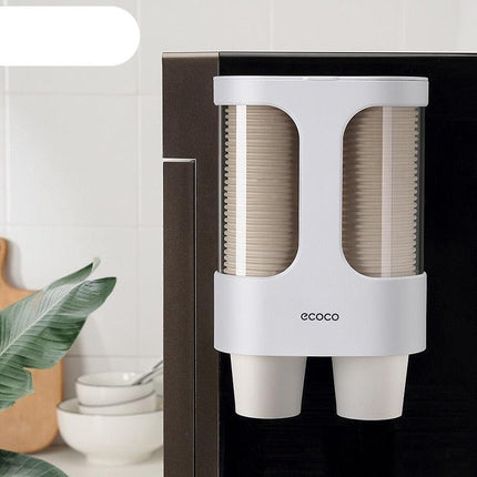 Suction Cup Mounted Cup Holder Organizer - Très Elite