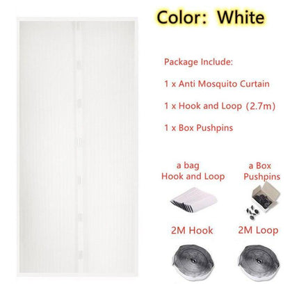 Summer Breeze Magnetic Door Screen - Effortless Insect Defense for Every Room - Très Elite