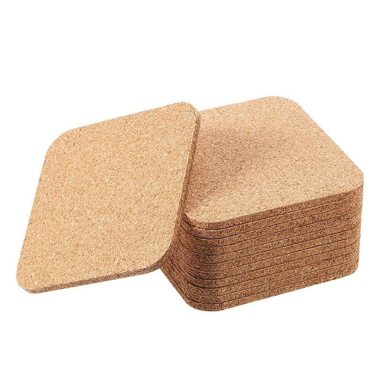 Sustainable Chic Cork Coasters: Elegant Protectors for Your Surfaces - Très Elite