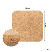 Sustainable Chic Cork Coasters: Elegant Protectors for Your Surfaces - Très Elite