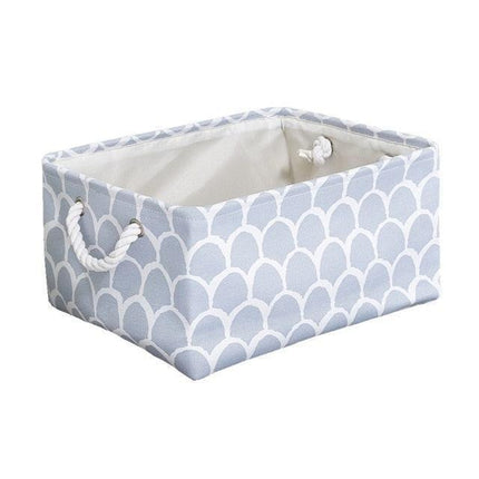 Sustainable Cotton Storage Basket: Chic Organization Solution..