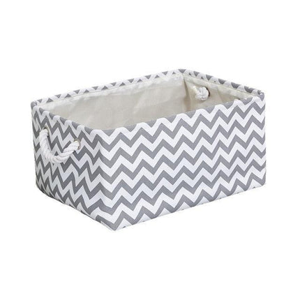 Sustainable Cotton Storage Basket: Chic Organization Solution..