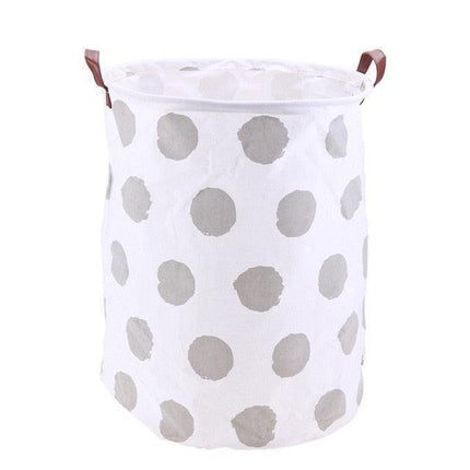 Sustainable Extra-Large Storage Bin with Collapsible Design for Streamlined Laundry Management