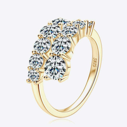 Sustainable Luxury: Lab-Created Diamond & Sterling Silver Ring