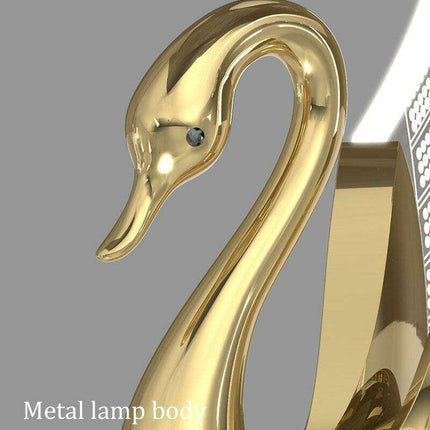 Swan Elegance LED Pendant Light - Chic Illumination for Any Space..