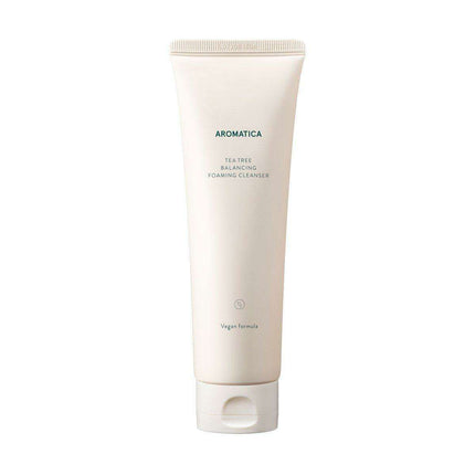 Tea Tree & Coconut Hydrating Cleansing Foam - Skin Balance Elixir for Oily Skin.
