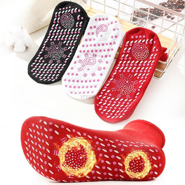 Therapeutic Tourmaline Self-Heating Socks for Ultimate Foot Comfort
