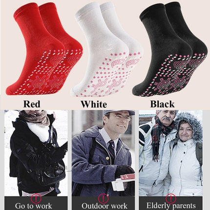 Therapeutic Tourmaline Self-Heating Socks for Ultimate Foot Comfort