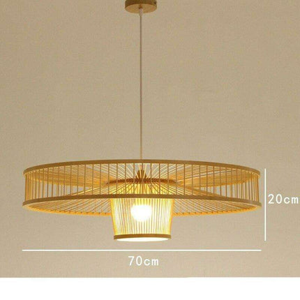 Timeless Bamboo Charm Chandelier..