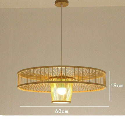 Timeless Bamboo Charm Chandelier..