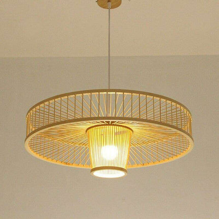 Timeless Bamboo Charm Chandelier..
