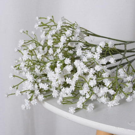 Timeless Elegance: Faux Baby's Breath Bouquet for Home and Event Decor..