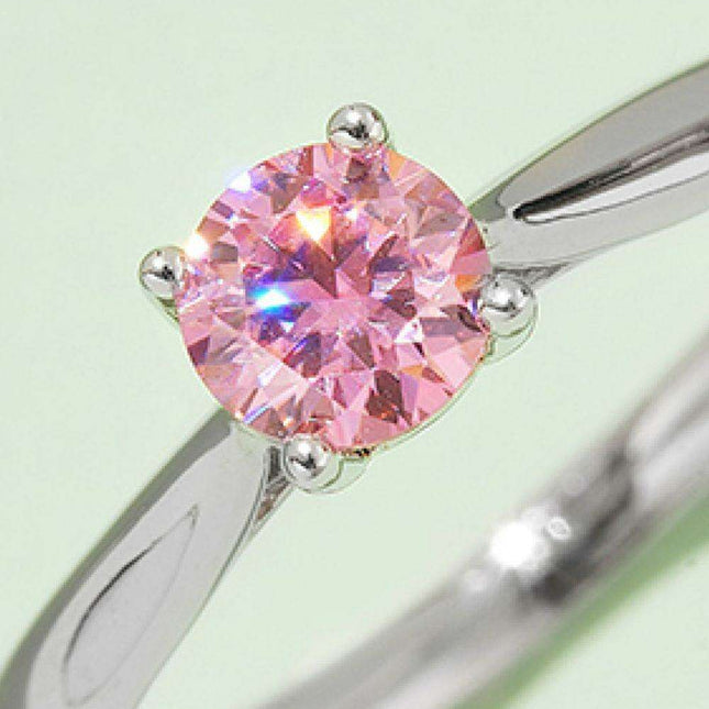 Timeless Elegance Lab Grown Diamond Solitaire Ring - A Cherished Emblem of Endless Love