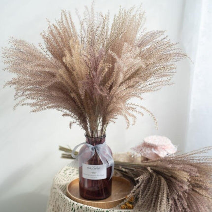 Timeless Pampas Reed & Whisk Dust Dried Flowers Collection for Elegant Home Decor & Events - Très Elite