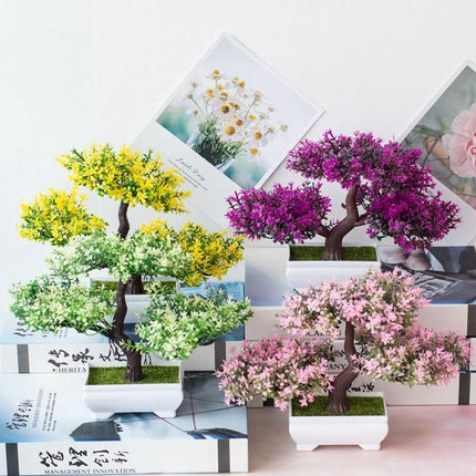 Timeless Tranquility: Lifelike Artificial Bonsai Tree for Endless Elegance - Très Elite
