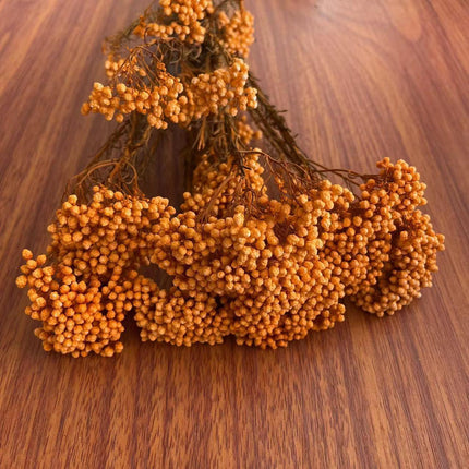 Timeless Treasures: Preserved Millet Flowers for Elegant Wedding Decor - Très Elite