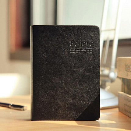 Timeless Vintage Leather Organizer - Elegant Planner Notebook - Très Elite