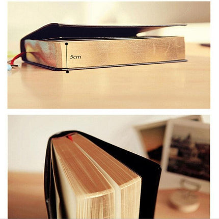 Timeless Vintage Leather Organizer - Elegant Planner Notebook - Très Elite