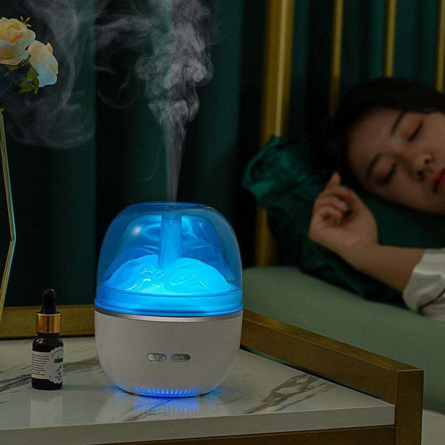 Tranquil Bliss Aroma Diffuser with Gentle Light Therapy - Très Elite