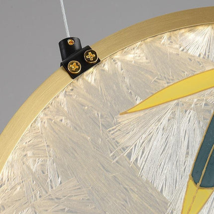 Tranquil Zen-Inspired Copper LED Chandelier - Elevate Your Home with Artistic Elegance - Très Elite