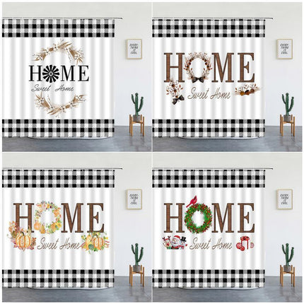 Transform Your Bathroom with Stylish Farmhouse Shower Curtains: Add a Pop of Color to Your Decor - Très Elite