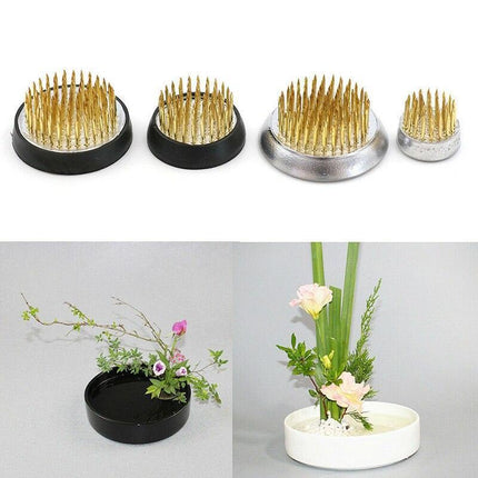 Transform Your Floral Designs with the Ikebana Brass Pin Frog Collection - Très Elite