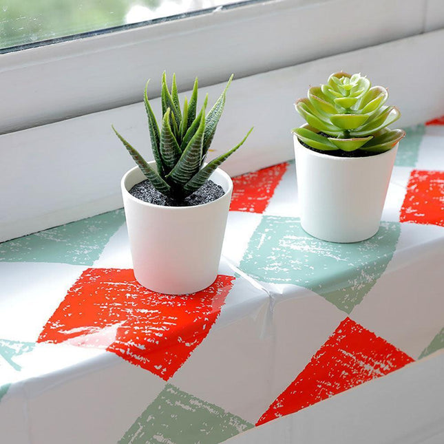 Transform Your Kitchen with Elegant Waterproof Aluminum Foil Wall Decal