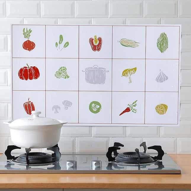 Transform Your Kitchen with Elegant Waterproof Aluminum Foil Wall Decal