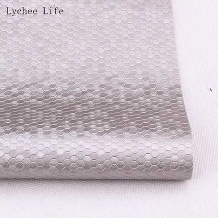 Transform Your Sewing Projects with Luxurious Honeycomb PVC Leather Fabric - Très Elite