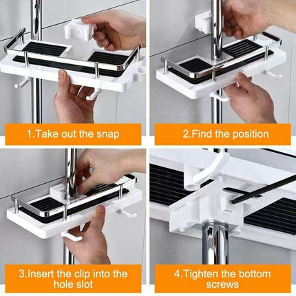 Transform Your Shower Experience with Our Innovative Rust-Resistant Caddy