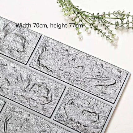 Transform Your Space with Chic 3D Brick Self-Adhesive Wallpaper - Modern Minimalism - Très Elite