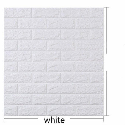 Transform Your Space with Chic 3D Brick Self-Adhesive Wallpaper - Modern Minimalism - Très Elite